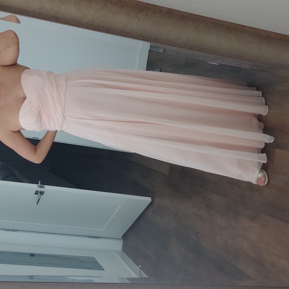 Bridesmaid dress color petal